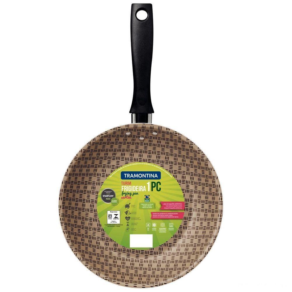 Frigideira Tramontina Turim Alumínio Antiaderente Starflon Vermelho 24cm 1,4l Tramontina - 2