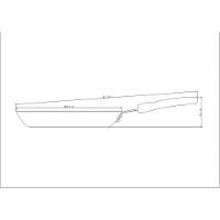 Frigideira Profissional Alumínio Acabamento Lixado Revestimento Cerâmico 28cm 2l - 3