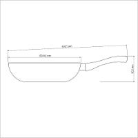 Frigideira Funda Paris Em Alumínio Com Revestimento Interno E Externo Em Antiaderente Sta - 5
