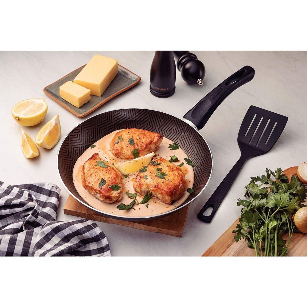 Frigideira Paris 20cm 0,8l Em Alumínio Com Antiaderente Starflon Max Chumbo Com Espátula - 2