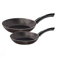 Jogo De Frigideiras Tramontina Paris Em Alumínio Antiaderente Grafite 2 Peças - 22/26cm Tramontina - 1