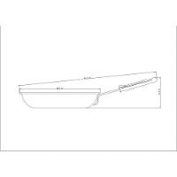 Frigideira Profissional Alimínio Antiaderente Externo Lixado Cabo Silicone Removível 25cm - 3