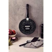 Frigideira Paris 22cm Antiaderente Starflon Max Externo Siliconado Preto Com Espátula - 2