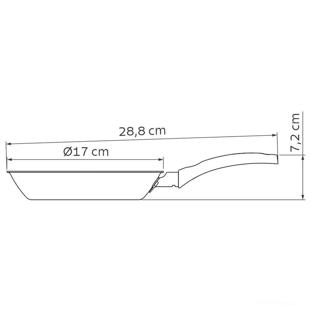 Frigideira Tramontina Turim Alumínio Antiaderente Starflon Vermelho 16cm 0,4l Tramontina - 4