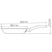 Frigideira Tramontina Turim Alumínio Antiaderente Starflon Vermelho 16cm 0,4l Tramontina - 4