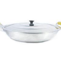 Frigideira Alumínio Fundido Polida Alça Madeira Trad 36cm - 1