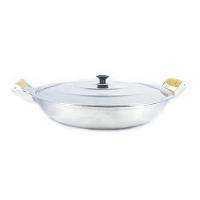 Frigideira Alumínio Fundido Polida Alça Madeira Trad 36cm - 2