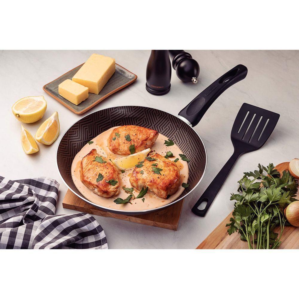 Frigideira Paris 26cm 1,8l Em Alumínio Com Antiaderente Starflon Max Chumbo Com Espátula - 2