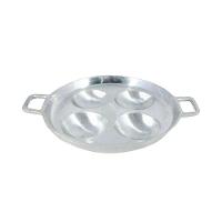 Frigideira Panela com Alça Alumínio Polida Frita 4 Ovos - 1