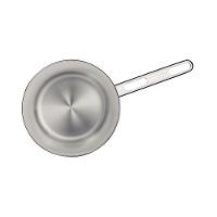 Frigideira Allegra Aço Inox Fundo Triplo Fogões De Indução 24 Cm 2,1l - Tramontina 62666241 - 5