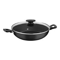 Panela Wok Loreto Com Rev. Interno E Externo Em Anti. Starflon Max 28 Cm 3,3L - Tramontina Grafite - 1