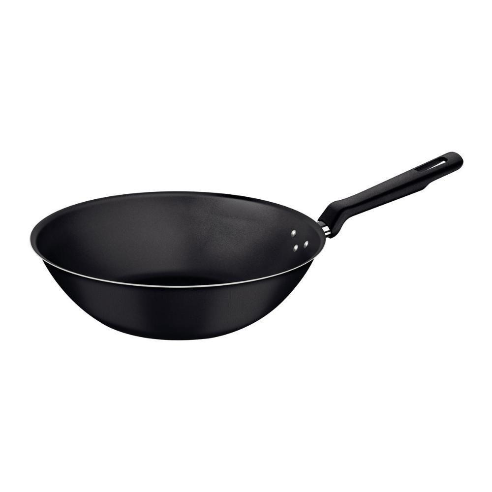 Panela Wok Alumínio Antiaderente Loreto 3,6l Grafite E Espátula De Silicone Verano - Tramontina - 5