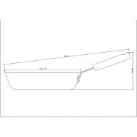 Frigideira Tramontina Profissional Funda 32cm 4,9l Alumínio Antiaderente Starflon Tramontina - 3