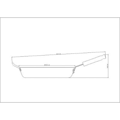 Frigideira Tramontina Profissional Funda 38cm 7,1l Alumínio Antiaderente Starflon Tramontina