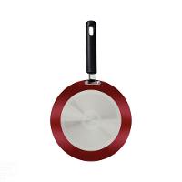 Frigideira Sicília Em Alumínio Antiaderente Starflon Excellent Vermelho 24 Cm 1,2 L - 2