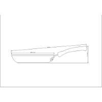 Frigideira Tramontina Profissional Alumínio Antiaderente Starflon T3 Externo Lixado 24cm Tramontina - 2