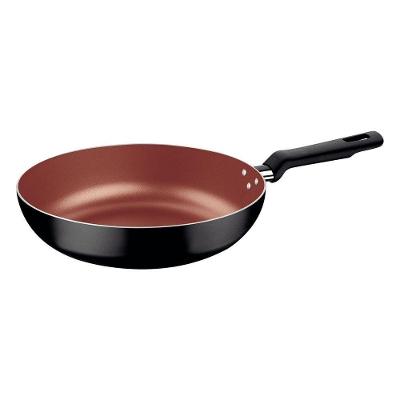Frigideira Funda Tramontina 24cm 2,2l Em Alumínio Antiaderente Starflon Max Preto Tramontina