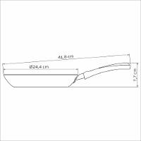 Frigideira Em Alumínio Com Revestimento Interno Em Antiaderente Starflon Max E Externo Si - 3