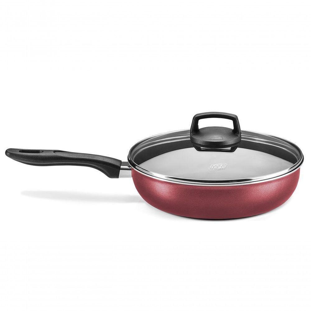 Frigideira Antiaderente Supra Alta Tvt Cereja N° 24 2,5l Mta 8937 - 1