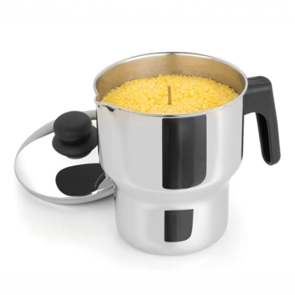 Panela Cuscuz 13l Aço Inox Alça Baquelite Forma Inox 803072 - 2