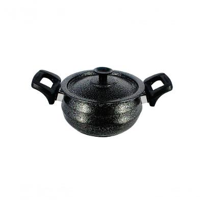 Panela Bojuda Alumínio Fundido Alça Baquelite Preta N07