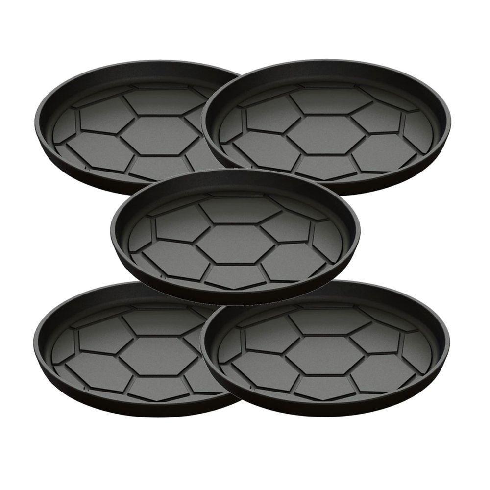 Kit 5 Chapa Petisco Redonda Copa 2022 De Ferro Fumil 20X2Cm - 1