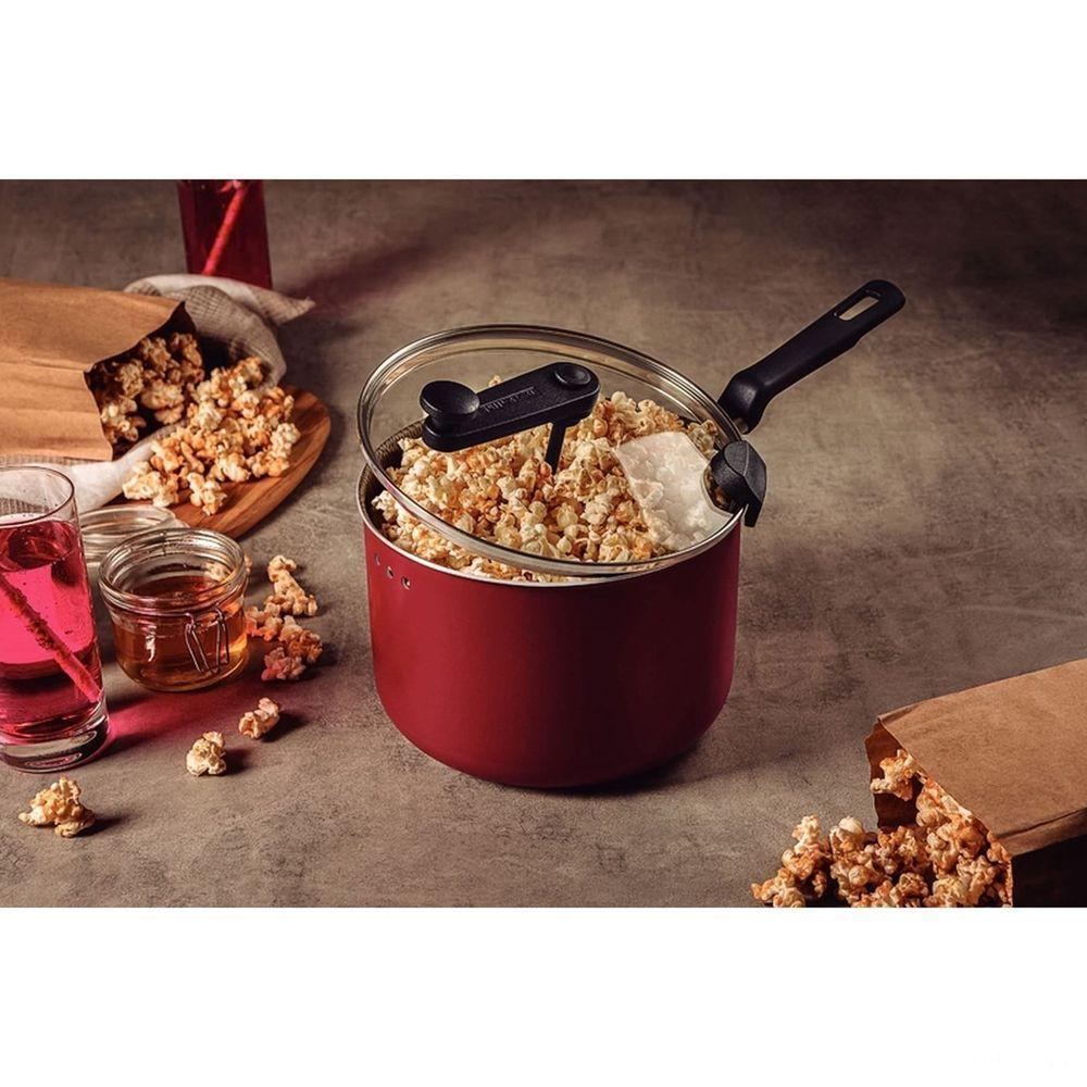 Pipoqueira Tramontina Loreto Antiaderente Starflon Max Vermelho 20 Cm 3,5 L Tramontina - 2