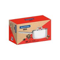 Panela Tramontina Brava Em Aço Inox Fundo Triplo Com Tampa Plana E Cabo 16 Cm 1,4 L Tramontina - 7