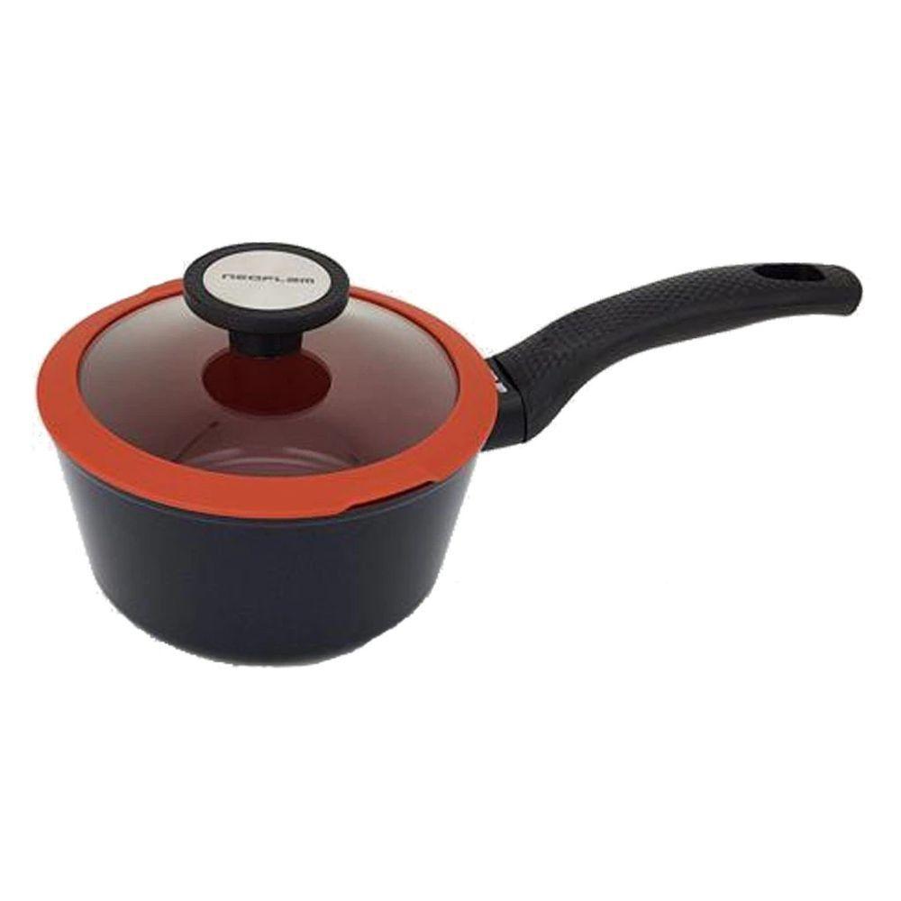 De Chef - Panela 18cm/1,8l - Indução, Neoflam, Cor Preta, Alumínio Forjado Com Revestimento Cerâmico - 1
