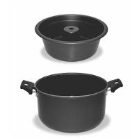 Forma De Pudim Banho Maria Grafite Mta 8968 - 4