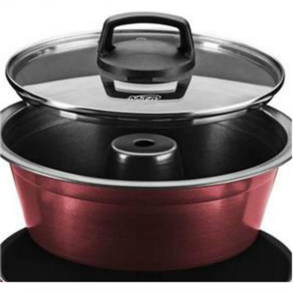 Forma De Pudim Banho Maria Cereja Tvt Nº20 Mta 8923 - 3