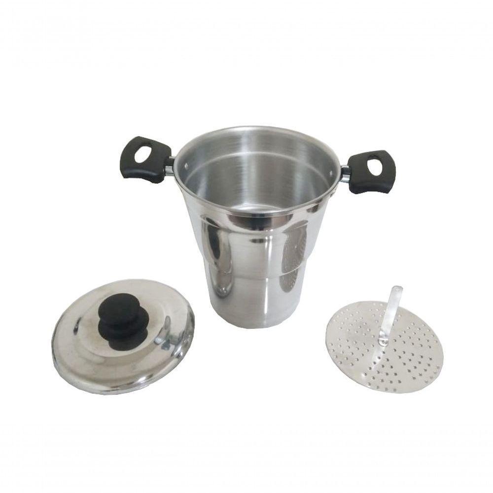 Panela Cuscuzeira De Alumínio 2.9 Litros Profissional Docesa - 2