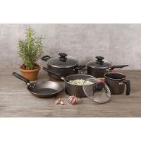 Jogo De Panelas Tramontina Loreto Em Alumínio Com Cabos E A - 3