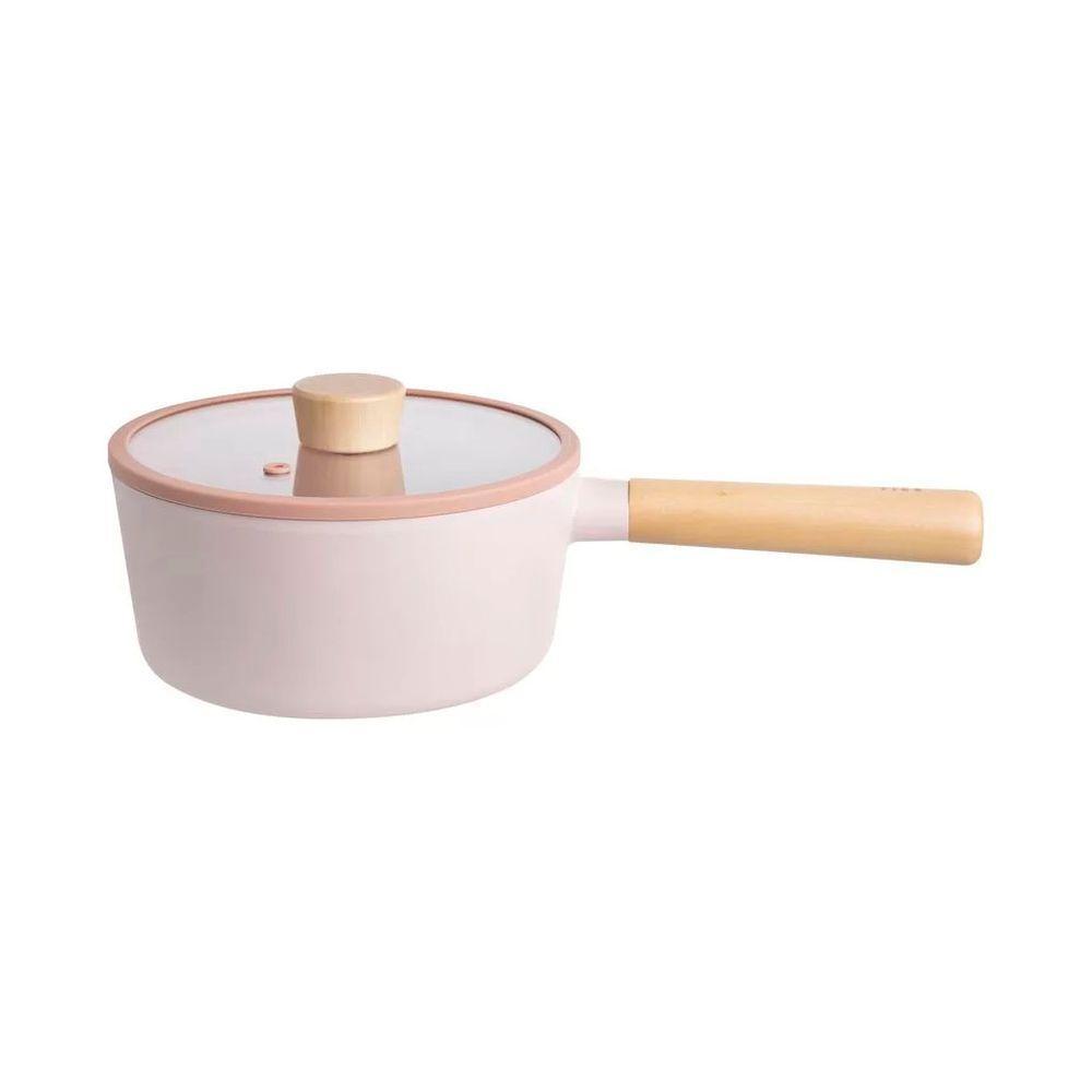 Fika - Panela 18cm/1,6l - Indução, Neoflam, Cor Rosa, Alumínio Injetado Com Revestimento Cerâmico - 1