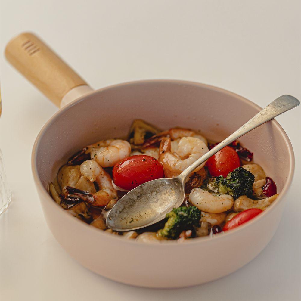 Fika - Panela 18cm/1,6l - Indução, Neoflam, Cor Rosa, Alumínio Injetado Com Revestimento Cerâmico - 3