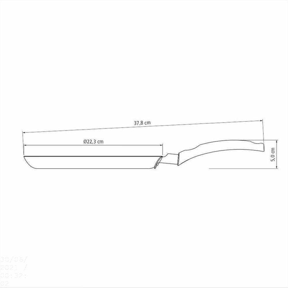 Panquequeira Turim Em Alumínio Com Revestimento Interno E Externo Em Antiaderente Starflo - 2