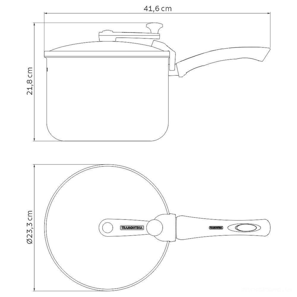 Pipoqueira Paris Em Alumínio Com Revestimento Interno E Externo Em Antiaderente Starflon - 6