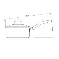 Panela Turim Em Alumínio Com Revestimento Interno E Externo Em Antiaderente Starflon Max - 5