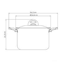 Espagueteira Loreto Em Alumínio Com Revestimento Interno E Externo Em Antiaderente Starfl - 3