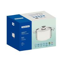 Espagueteira Brava Em Aço Inox Fundo Triplo Tampa Perfurada 24 Cm 6,1 L - Tramontina 62417240 - 5