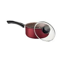 Panela Tramontina Paris Antiaderente Starflon Max Vermelho Com Tampa De Vidro 16 Cm 1,5 L Tramontina - 9