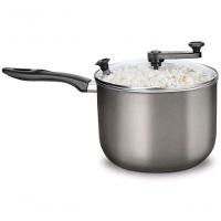 Pipoqueira Cristal Grafite Nº 22 Com Tampa De Vidro Mta 8874 - 6