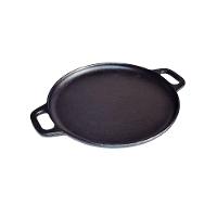 Bifeteira De Ferro Fundido Lisa Redonda Alça Ferro 30Cm - 1