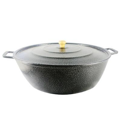 Tacho Restaurante Alça de Alumínio Fundido Craqueado 55cm