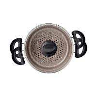 Cozi-vapore Paris 22 Cm 5,7 L Em Alumínio Com Revestimento Antiaderente Starflon Max Vermelho Tramontina 28538/722 - 6