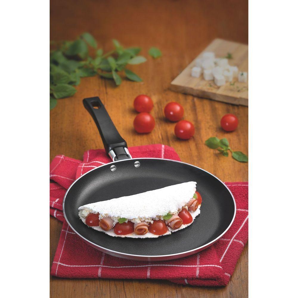 Panquequeira Profissional Alumínio Acabamento Lixado Revestimento Antiaderente Starflon 22 Cm 0,6 L - 4