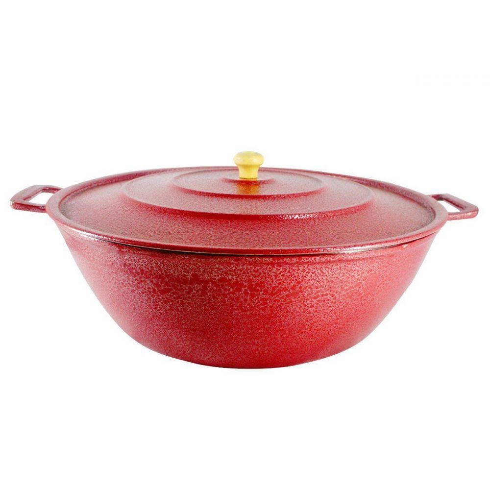 Tacho Restaurante Alça de Alumínio Fundido Craqueado 70cm - 1