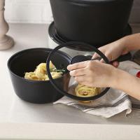 Panela 18Cm Neoflam Vulkan, Aluminio Injetado Indução Preto - 3