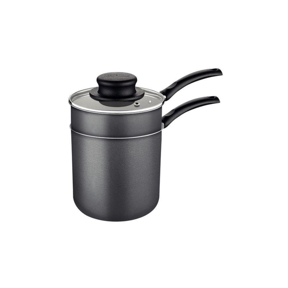 Cuscuzeira 10 Cm 0,8 L Em Alumínio Com Revestimento Antiaderente Starflon Max Chumbo Tramontina - 1