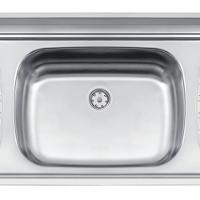 Pia de Apoio Tramontina Filo 56 Plus em Aço Inox 180X55 Cm - 1